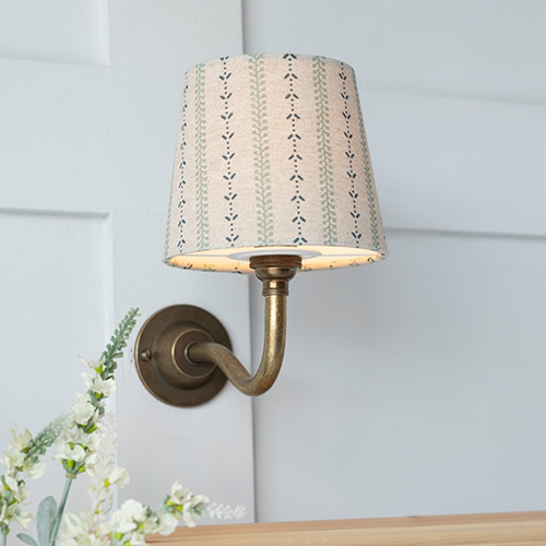 Carrick Wall Light fitted upwards