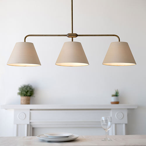 Melrose Triple Bar Pendant