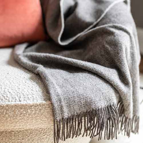Shetland Throw in Fairisle