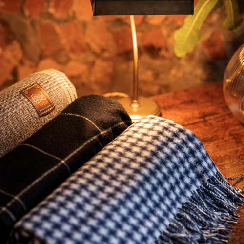 Lovat Wool Throws