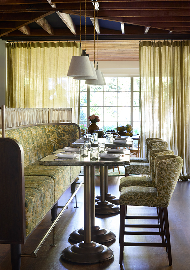 Barchester Double Pendants in antiqued brass