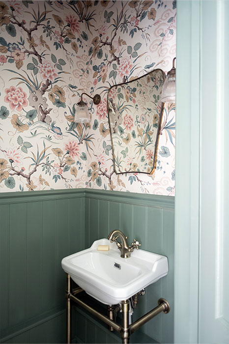 Fisher Bathroom Wall Lights in green bathroom Fisher Bathroom Wall Lights in green bathroom