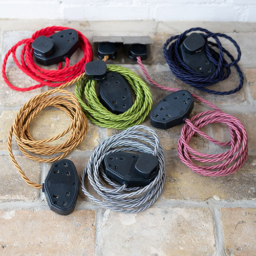 Braided Cable Extension Leads