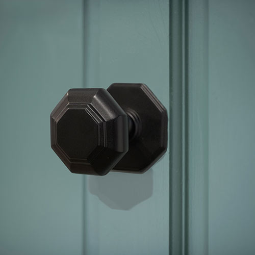 Shaftesbury centre door pull in matt black