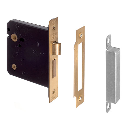 Mortice lock set for privacy lock knob handles