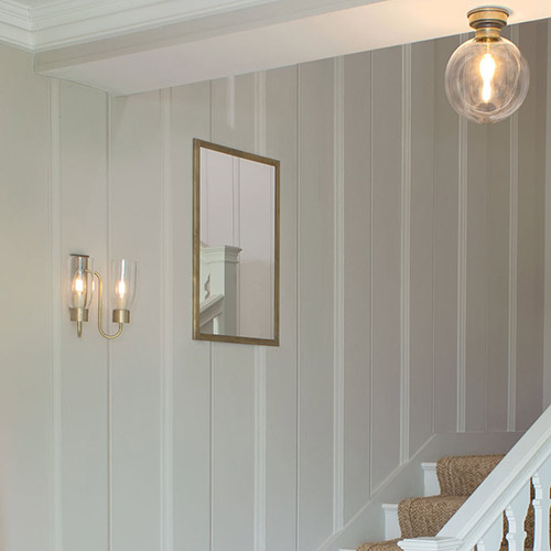 Chiswick Mirror on staircase