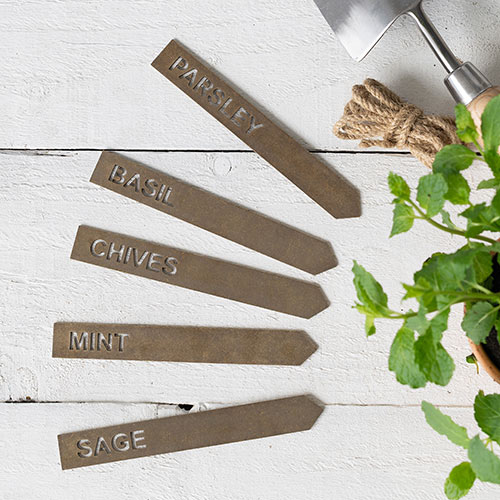 Set of 5 Herb Stakes