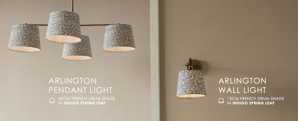 Arlington pendant and wall light