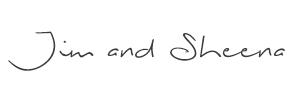 Jim and Sheena signature