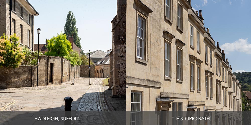 Bath and Suffolk showrooms