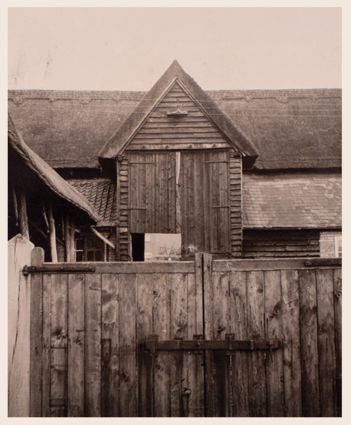 The barn at Jim and Sheena's Suffolk farm
