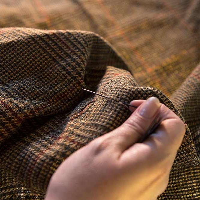 Lovat Mill tweed making