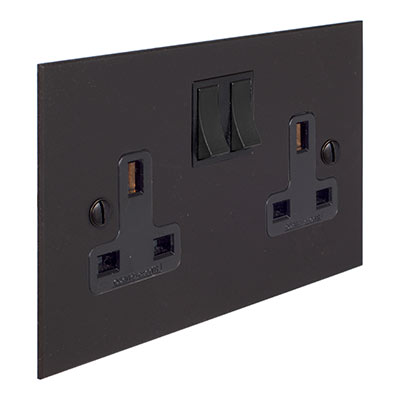 2 Gang 13amp Plug Socket