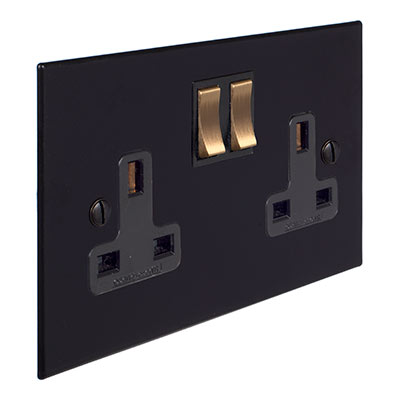 2 Gang Plug Socket