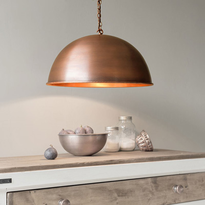 Leiston Pendant in Heritage Copper
