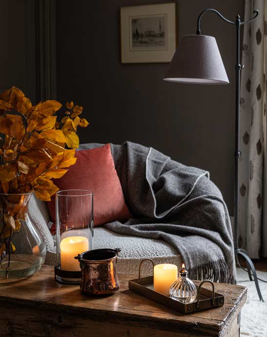 Cosy corner for a quiet moment