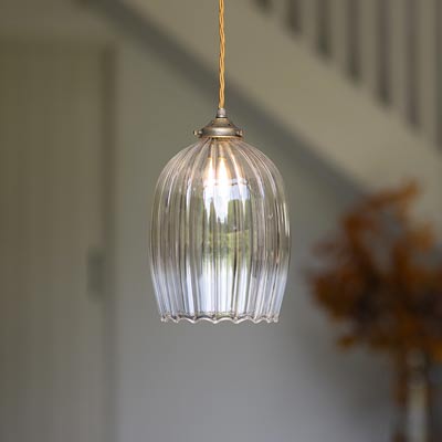 Walcot Fluted Pendant