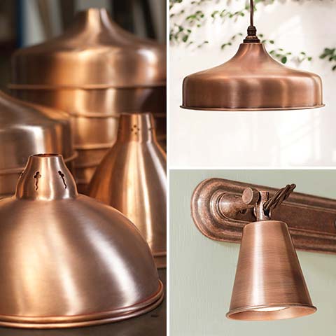 Heritage Copper finish