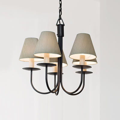 Five Arm Classic Pendant Light