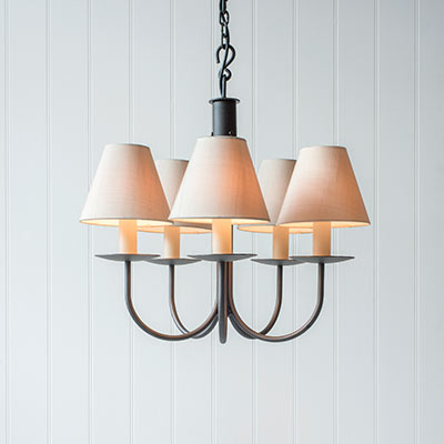 Five Arm Classic Pendant Light