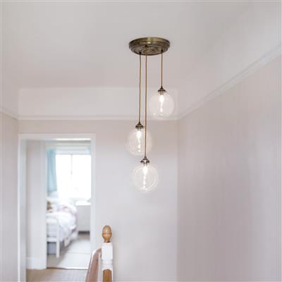 Holborn Triple Rose - statement light