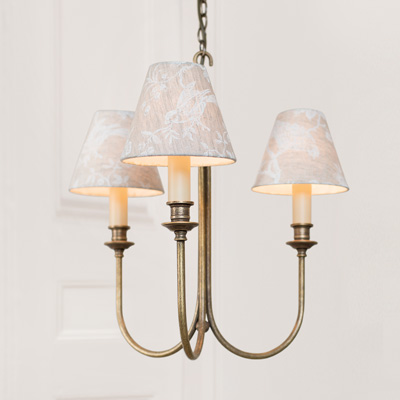 Three Arm Carlisle Pendant Light