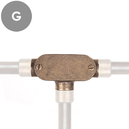 Conduit T junction box