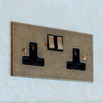 2 gang plug socket