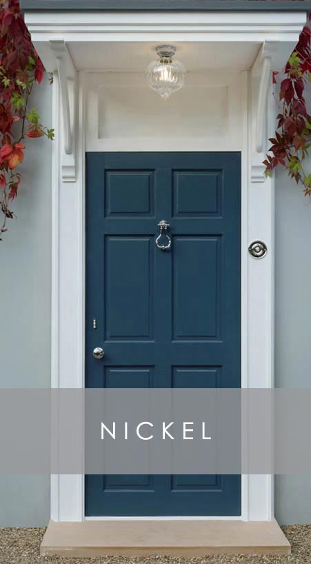 Nickel Front Door Furniture