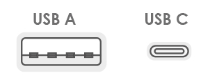 Usb Type - A/C ports