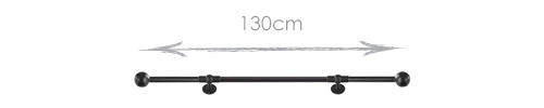 1m curtain poles