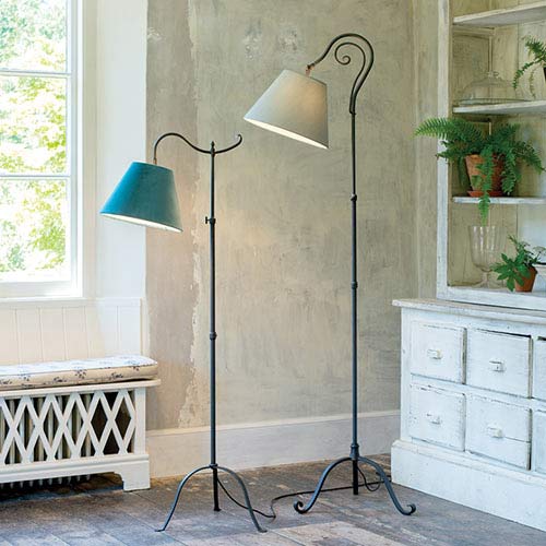 How to size floor lamps