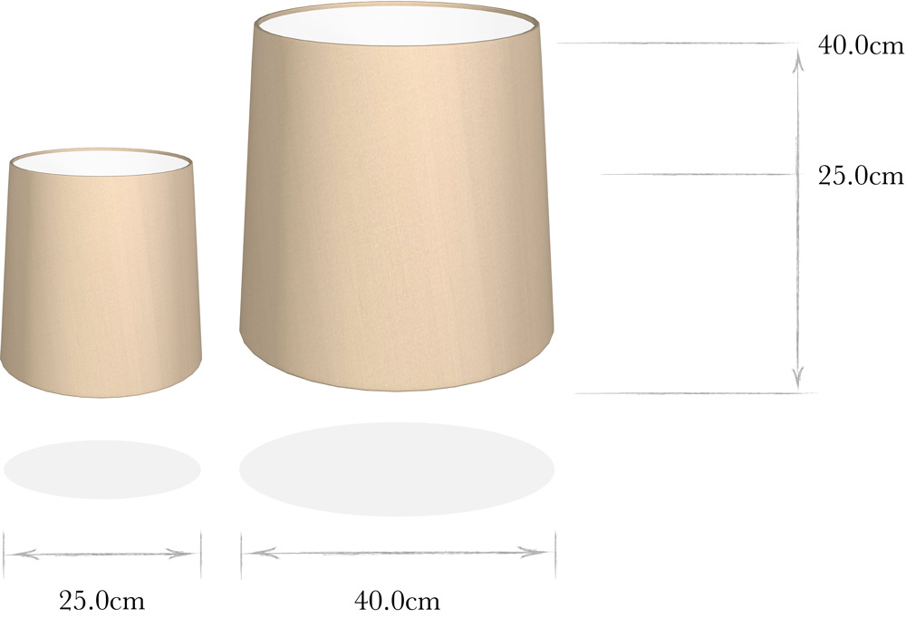 Narrow French Drum Dimensions 