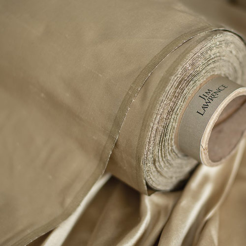 Silk fabric showing slub