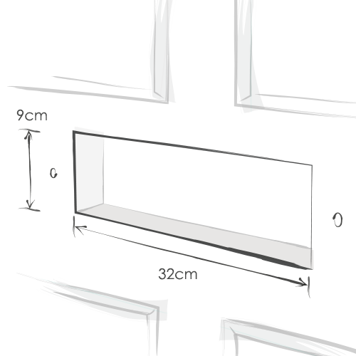 Internal door cavity measurements