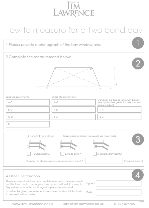 2 bend bay template