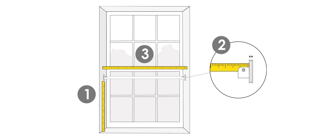 calculate your curtain pole length