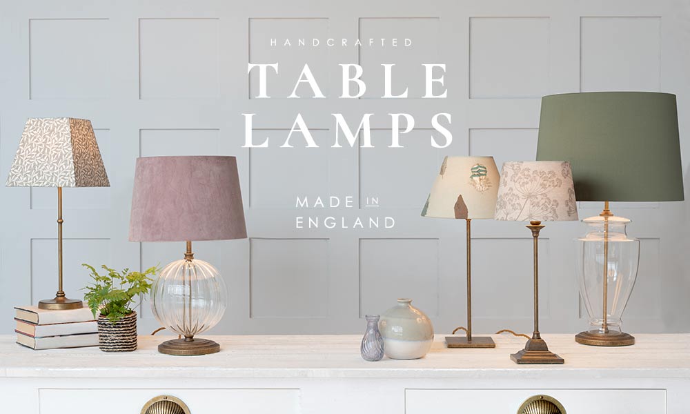 Table lamps by Jim Lawrence