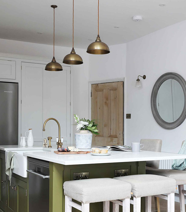 Butler pendants with Fisher wall light