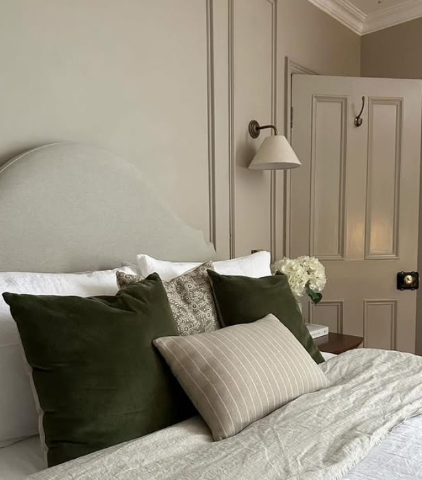 Bedside Brooke Wall Light with pendant Empire shade Bedside Brooke Wall Light with pendant Empire shade