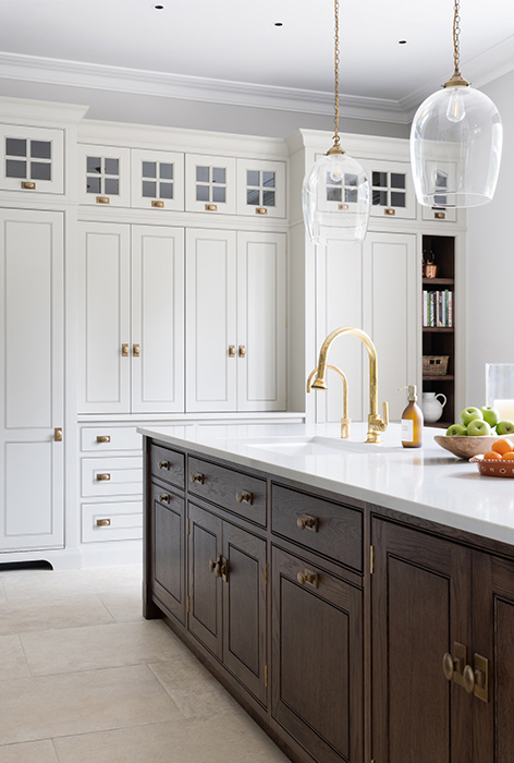 Humphrey Munson Kitchen with Jim Lawrence lights