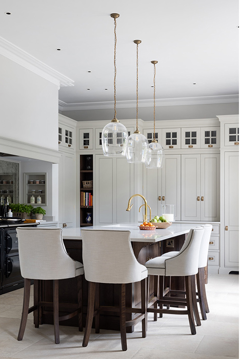 Humphrey Munson Kitchen with Jim Lawrence lights