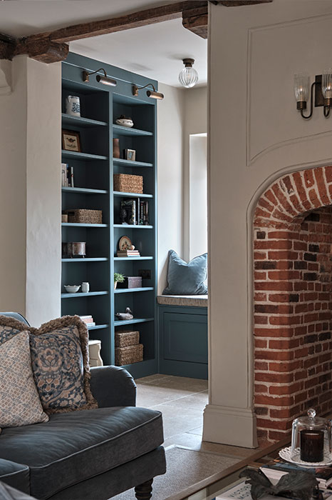 Putney Flush Ceiling light in living room area Putney Flush Ceiling light in living room area