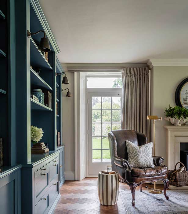 Landing lights in Putney home