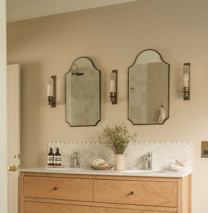 Raydon Fluted wall lights