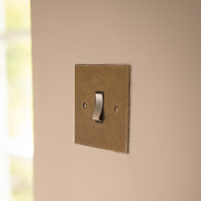 1 Gang Brass Grid Switch