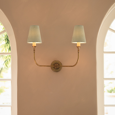 Mayfield 2 Arm Wall Light