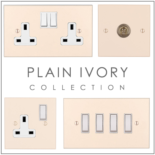  Plain Ivory Switch Range