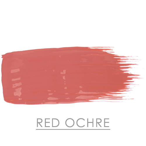 Red Ochre paint dab